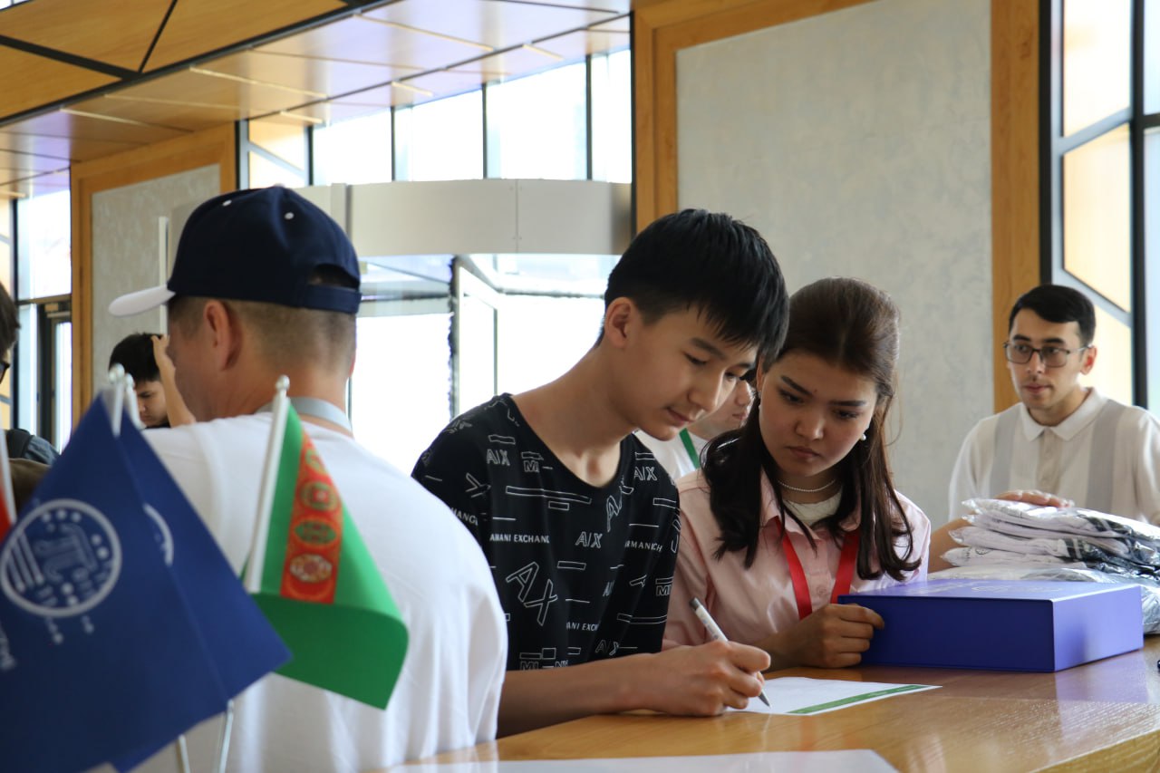 Registration desk